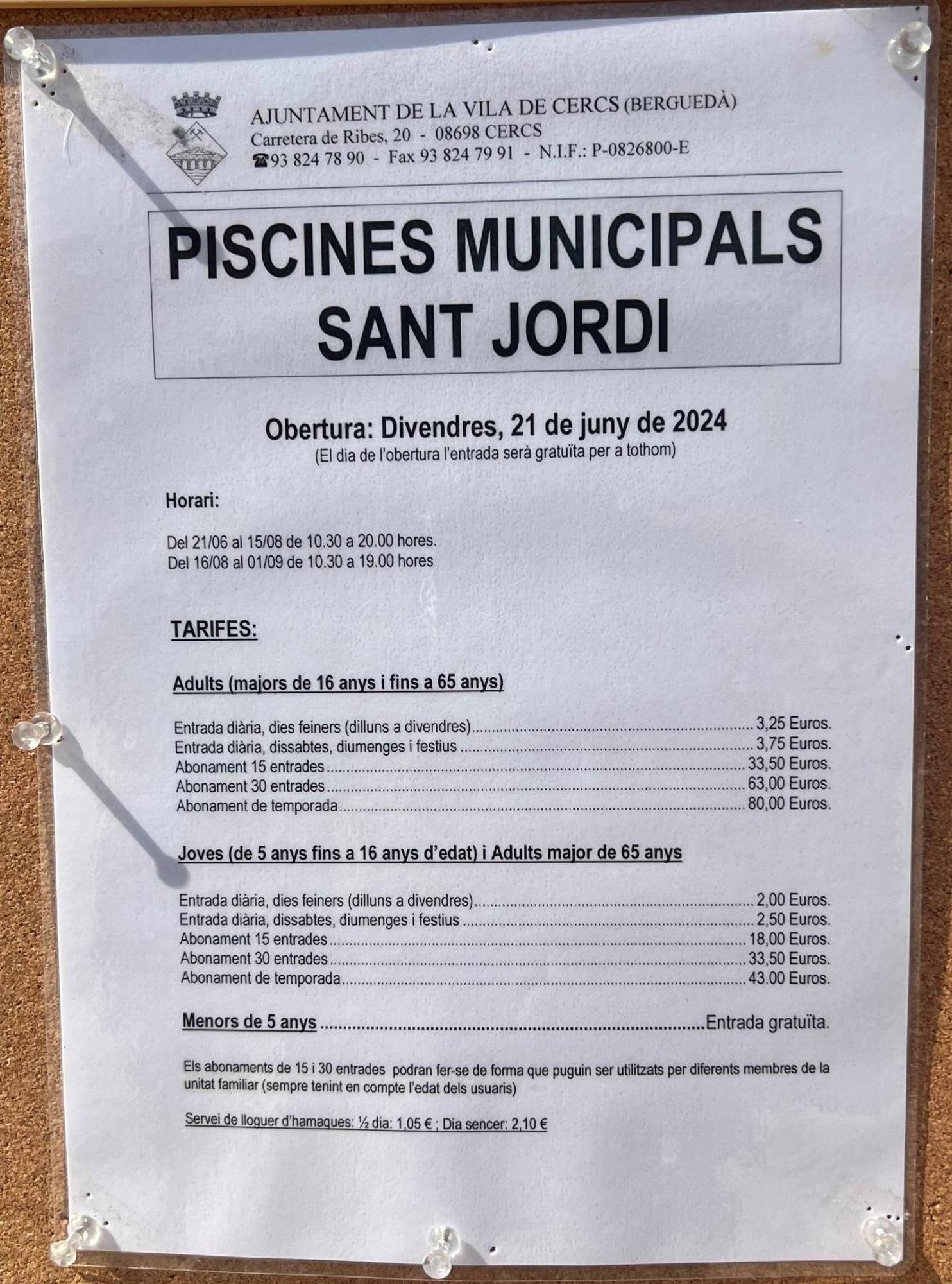 Apartament Acollidor Al Bergueda 6P Sant Jordi de Cercs Εξωτερικό φωτογραφία